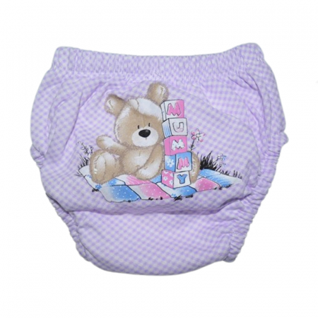 Aleze si chilotei scutec - Chiloti de trecere la olita refolosibili pentru copii Mini Junior CTR-MJ8, Mov