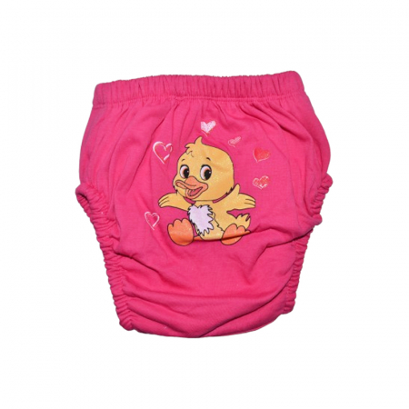 Aleze si chilotei scutec - Chiloti de trecere la olita refolosibili pentru fete Mini Junior CHREMJ-15, Fucsia