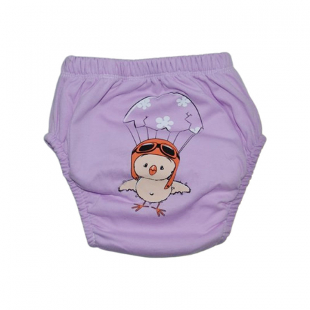 Aleze si chilotei scutec - Chiloti de trecere la olita refolosibili pentru fete, Mini Junior CHREMJ-34, Mov