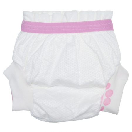 Chiloti de trecere la olita refolosibili pentru fete Mini Junior POS39, Roz [4]
