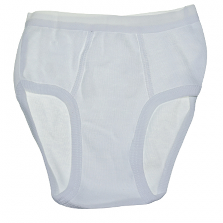 Lenjerie intima - Chiloti pentru baieti Mini Junior MJ40014, Alb
