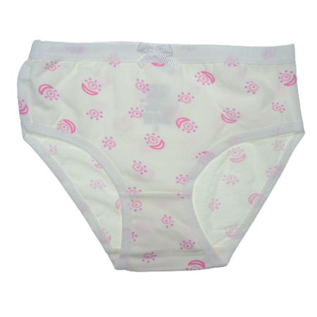 Lenjerie intima - Chiloti pentru fete Biyo 1881C, Crem