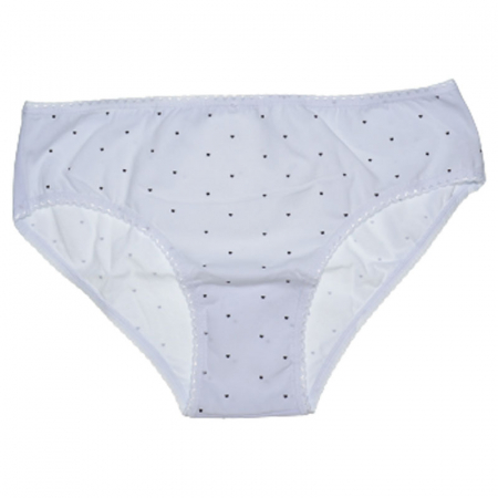 Lenjerie intima - Chiloti pentru fete Mini Junior CH141123-1, Alb