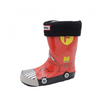 Cizme din cauciuc baieti American Club KAL-1/2-31, Rosu [0]