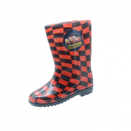 Cizme cauciuc baieti - Cizme din cauciuc pentru baieti Disney Cars CCD-05-31, Rosu