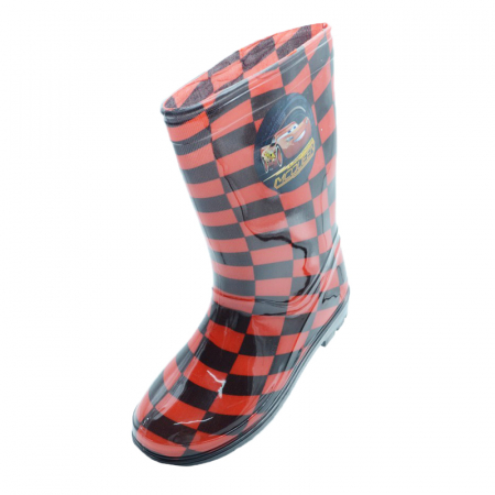 Cizme din cauciuc pentru baieti Disney Cars CCD-05-31, Rosu [3]