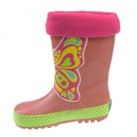 Cizme din cauciuc pentru fete Bi&Ki CG-2-25, Multicolor [2]