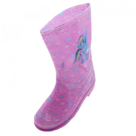 Cizme din cauciuc pentru fete Disney Little Pony Hasbro CCD-02, Roz [3]