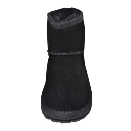 Cizme din piele, impermeabile si imblanite pentru fete, Bessky FJ3811-1B-26, Negru [1]
