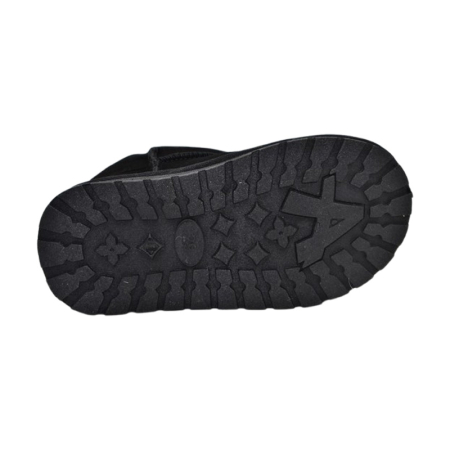 Cizme din piele, impermeabile si imblanite pentru fete, Bessky FJ3811-1B-26, Negru [3]