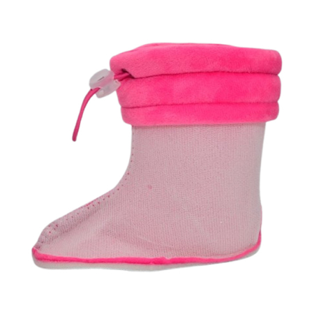 Cizme din spuma EVA, cu soseta detasabila, pentru fete, Apawwa J386F, Fucsia [4]