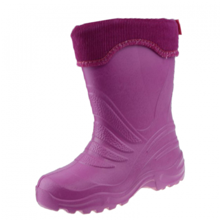 Cizme cauciuc fete - Cizme din spuma pentru fete Lemigo CG-13-26-27, Fucsia