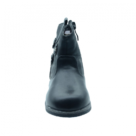 Cizme imblanite pentru fete MRS S193N-26, Negru [2]