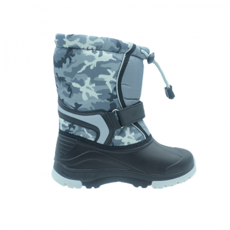 Cizme imblanite pentru baieti American Club CL05/19-31GR, Gri [2]