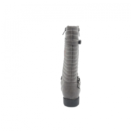 Cizme imblanite pentru fete American Club K5514-215G-32, Gri [2]