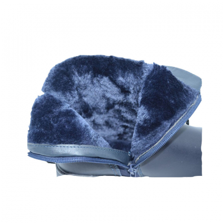 Cizme imblanite pentru fete Apawwa H66B-31, Bleumarin [3]
