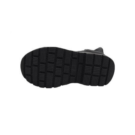Cizme imblanite pentru fete Bessky ML70152-1-33, Negru [4]