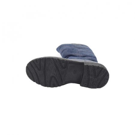 Cizme imblanite pentru fete Bessky TJ8477-1-32, Bleumarin [2]