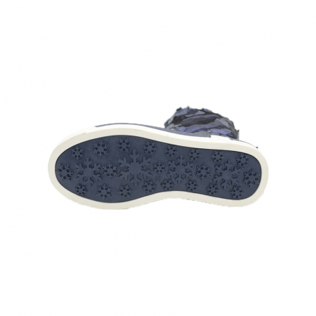 Cizme imblanite pentru fete Bessky TJ8572-3-34, Bleumarin [2]