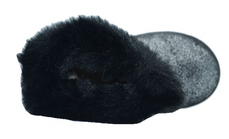 Cizme imblanite pentru fete Fashion Kids XK-101N-23, Negru [2]
