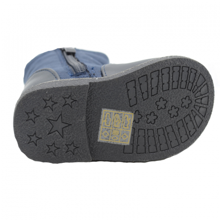 Cizme imblanite pentru fete MRS S193-B-26, Bleumarin [3]