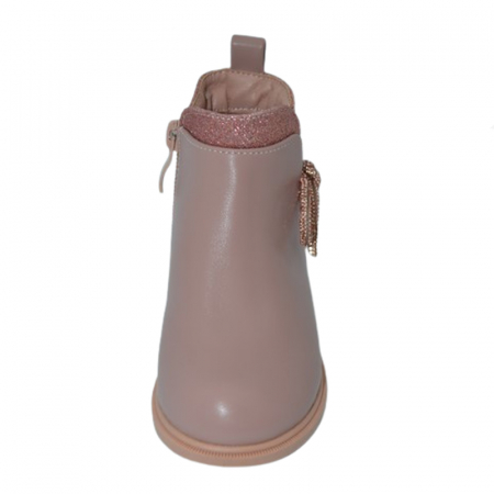 Cizme imblanite pentru fete MRS S706, Roz [2]