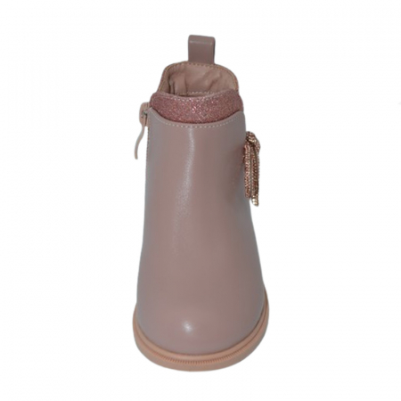 Cizme imblanite pentru fete MRS S706-B, Bej [2]