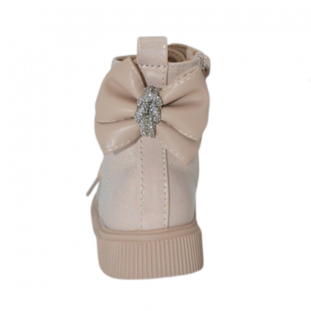Cizme imblanite pentru fete MRS S716, Bej [1]