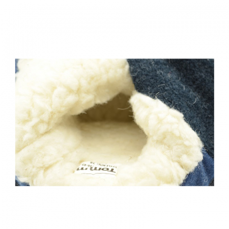 Cizme imblanite pentru fete Tom Miki C-T36-45-A-31, Bleumarin [1]