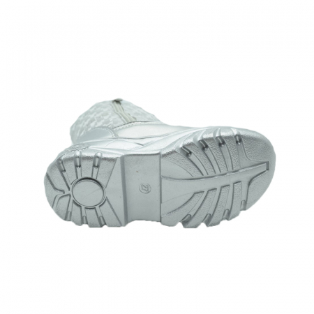 Cizme imblanite pentru fete Tom Miki C-T7709-E-32, Argintiu [2]