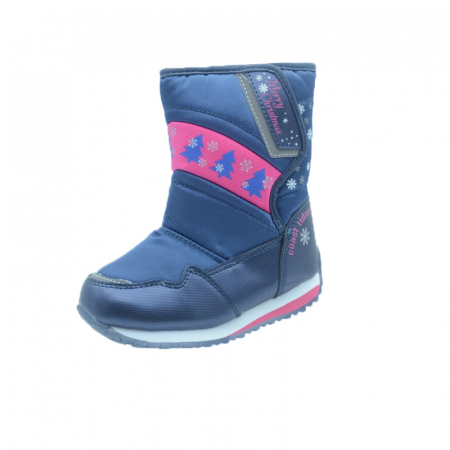 Ghete si cizme fete - Cizme imblanite pentru fete Tom Miki C-T39-75-C-29, Multicolor