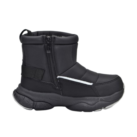 Cizme impermeabile si imblanite pentru baieti, Bi&Ki A-B01443-A-27, Negru [2]