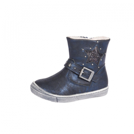 Cizme pentru fete American Club G-AB14057B-29, Bleumarin [0]