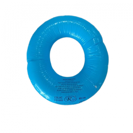 Colac de inot gonflabil, 85 cm, pentru copii Mini Junior, C1005, Albastru [1]