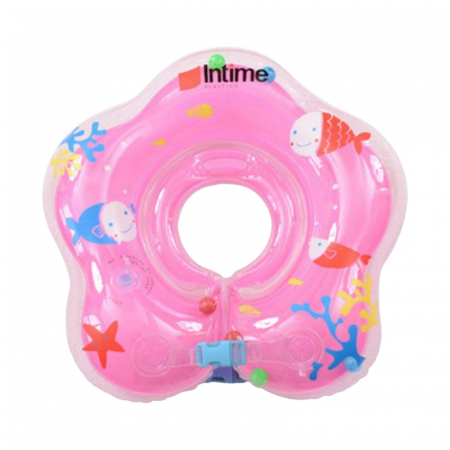 Colac de inot - Colac de inot pe gat, pentru copii Mini Junior YT076-B, Roz