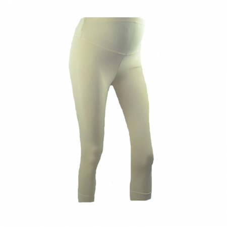 Pantaloni gravide - Colanti 3/4 pentru gravide New Star CGNWS1CR, Crem