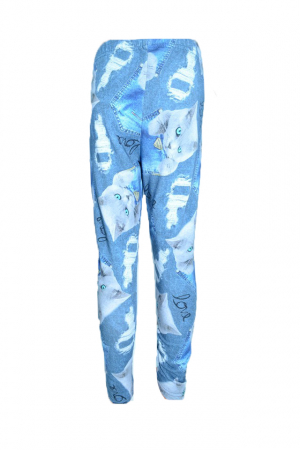 Colanti captusiti fete PIK PI12-128, Albastru [2]