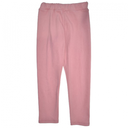Pantaloni si colanti fete - Colanti captusiti pentru fete Lucky Girl 2835R, Roz