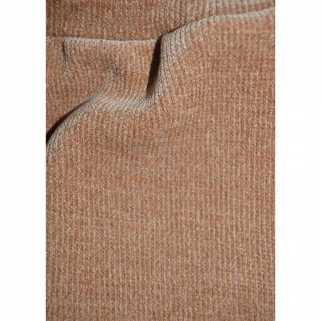 Pantaloni eleganti din catifea pentru fete New Collection C091223, Maro [2]