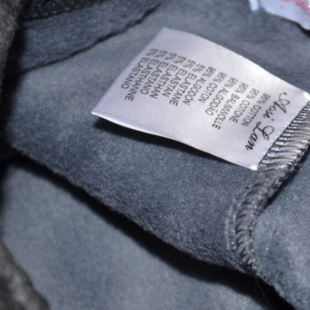 Colanti captusiti pentru fete Lucky Girl LK-1036G, Gri [2]