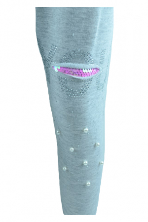 Colanti pentru fete Happy House WB-2572G-128, Gri [2]