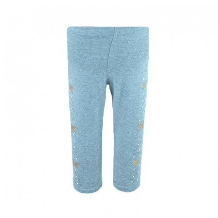 Pantaloni si colanti fete - Colanti pentru fete Happy House FOFO-025G-80-cm, Gri