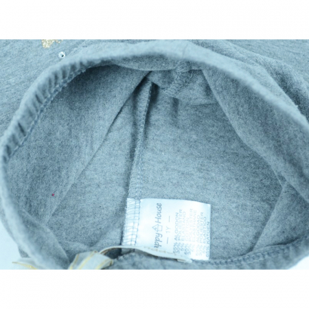 Colanti pentru fete Happy House FOFO-025G-80-cm, Gri [2]