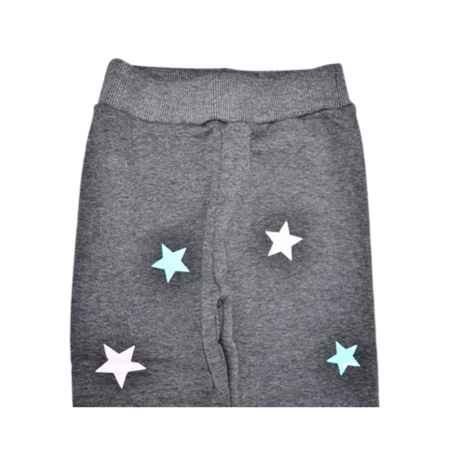 Colanti flausati, pentru fete, Happy House WB-3125G, Gri [1]