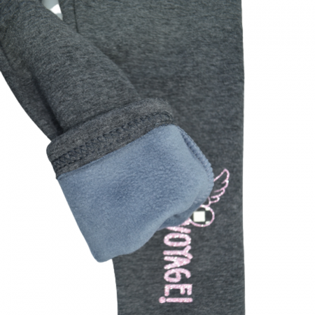 Colanti imblaniti pentru fete Happy House FOFO-185G, Gri [2]