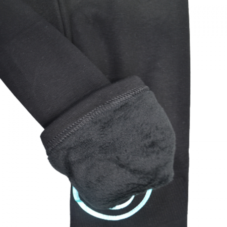 Colanti imblaniti pentru fete Happy House WB-3004N, Negru [3]