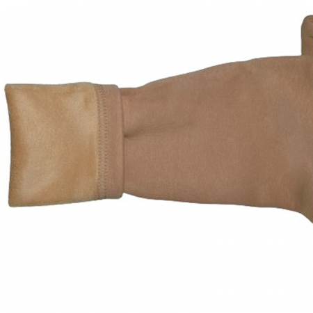 Colanti imblaniti pentru fete Happy House WB-3136, Maro [2]