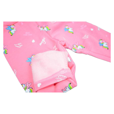 Colanti imblaniti, pentru fete, Happy House WB-3319R, Roz [3]