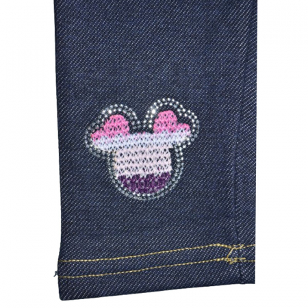 Colanti imblaniti pentru fete New Collection F1063-1, Bleumarin [3]