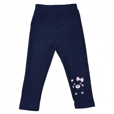 Pantaloni si colanti fete - Colanti pentru fete Happy House FOFO-193B, Bleumarin
